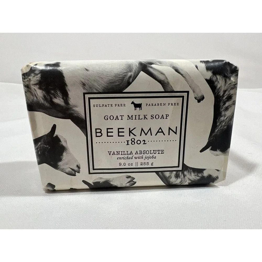 Beekman 1802 Goat Milk Soap Heirloom Apple Natural Skincare Clean Beauty